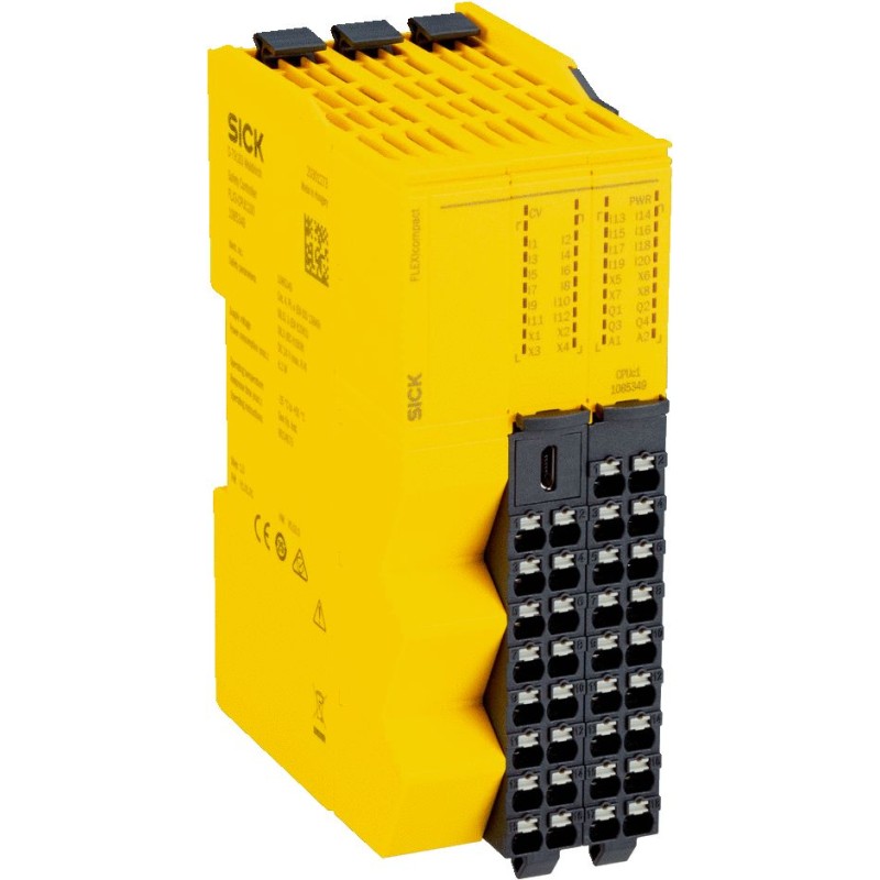 1 pcs - Sick Input/Output Module, 20 Inputs, 4 Outputs, 24 V