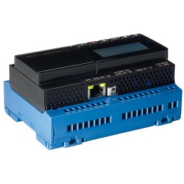 1 pcs - Crouzet em4 Series PLC CPU, PWM, Relay Output, 12 (Digital/Analogue), 4 (Digital)-Input, Analogue, Digital Input