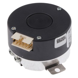 1 pcs - Hengstler AC35 Series Absolute Absolute Encoder, 2048 ppr, Gray, SSI Signal, Hollow Type, 8mm Shaft