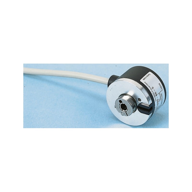 1 pcs - Baumer BHK Series Optical Incremental Encoder, 100 ppr, HTL/Push Pull Signal, Hollow Type, 6mm Shaft