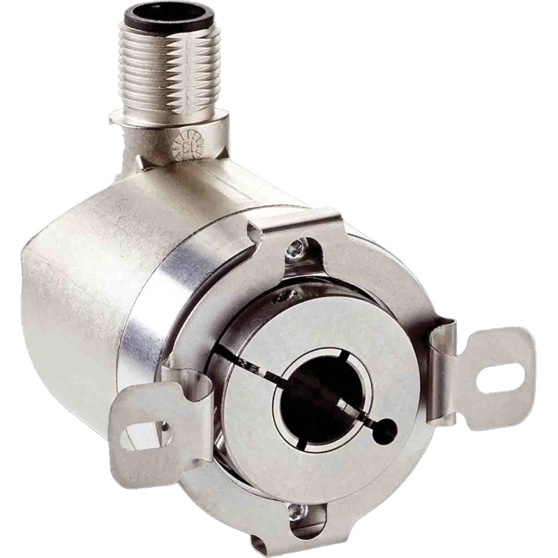 1 pcs - Sick Absolute Absolute Encoder, 1 - 4096 ppr, IO-Link Signal, Blind Hollow Type, 10mm Shaft