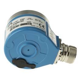 1 pcs - Sick Absolute Absolute Encoder, 8192 ppr, Gray, SSI Signal, Solid Type, 10mm Shaft