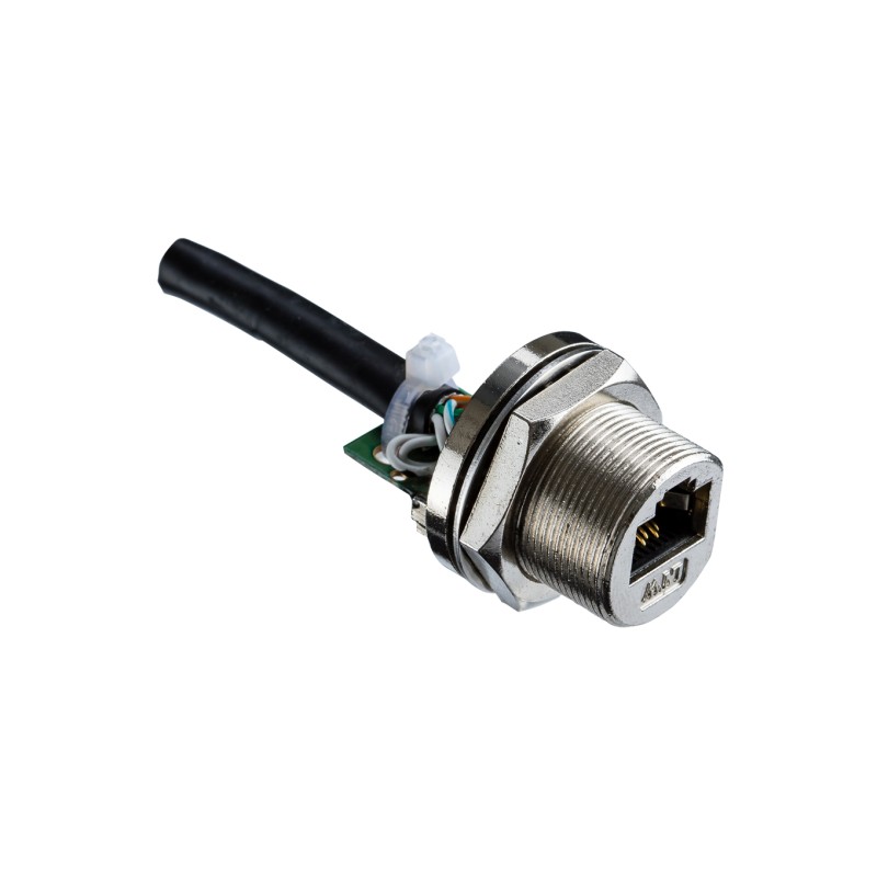 1 Bag of 100 - Amphenol Cat5e Female RJ45 to Male RJ45 Ethernet Cable, 1.5m