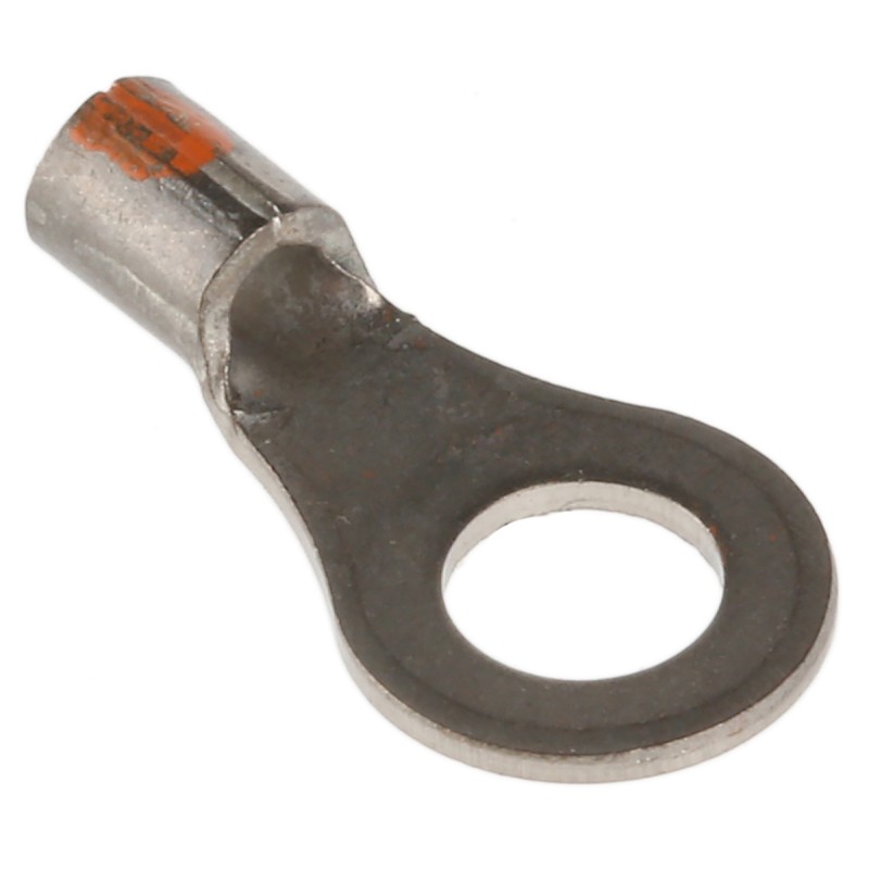 1 Box of 1000 - TE Connectivity, STRATO-THERM Uninsulated Ring Terminal, M4 Stud Size, 0.26mm² to 1.65mm² Wire Size