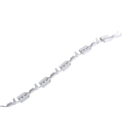 1 Pack of 14000 - TE Connectivity FASTON .250 Uninsulated Female Spade Connector, Receptacle, 6.35 x 0.81mm Tab Size, 0.5mm² to 
