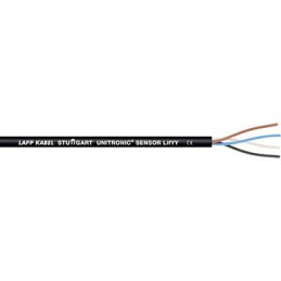 1 Reel of 100 M - Lapp Data Cable, 0.34 mm², 4 Cores, 22 AWG, 100m, Black Sheath