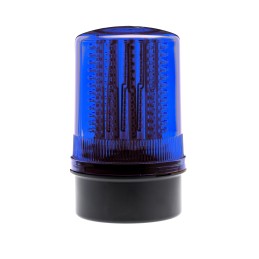 1 pcs - Moflash LED200 Series Blue Multiple Effect Beacon, 70 - 265 V, Box Mount, Surface Mount, LED Bulb, IP65