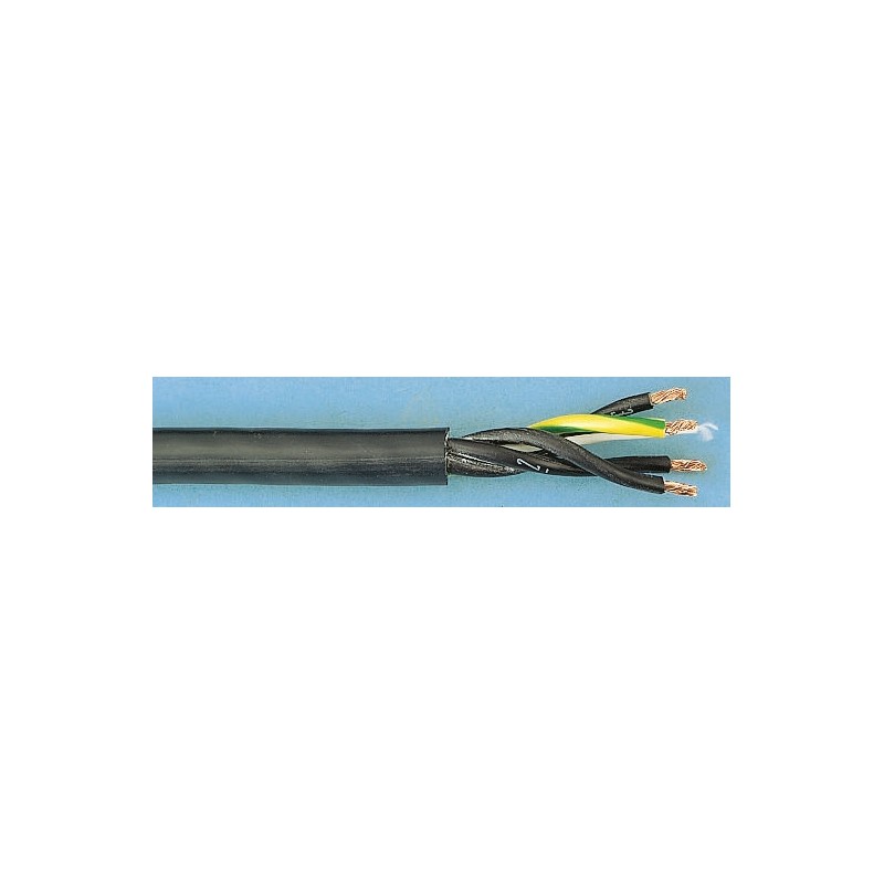 1 Reel of 20 M - Igus chainflex CF30 Power Cable, 4 Cores, 4 mm², Unscreened, 20m, Black PVC Sheath, 12 AWG