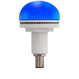 1 pcs - RS PRO Blue Multiple Effect Beacon, 12 - 24 V, Panel Mount, LED Bulb, IP66