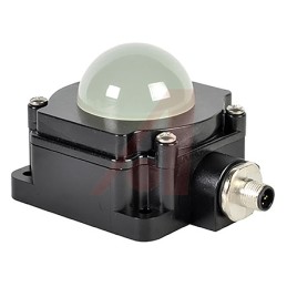 1 pcs - Banner K80L Series Green, Red, Yellow Multiple Effect Beacon, 18 - 30 V dc, Panel Mount, LED Bulb