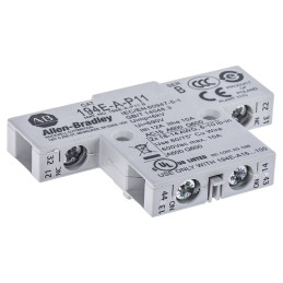 1 pcs - Allen Bradley Auxiliary Contact, 2 Contact, 1NC + 1NO, Side Mount