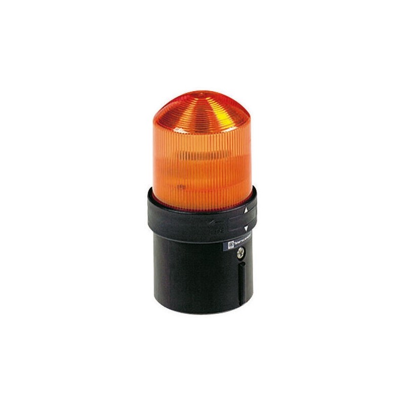 1 pcs - Schneider Electric Harmony XVB Series Amber Flashing Beacon, 230 V ac, Base Mount, LED Bulb, IP65