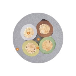 1 Reel of 25 M - Igus chainflex CF77.UL.D Control Cable, 4 Cores, 2.5 mm², Unscreened, 25m, Grey PUR Sheath, 14 AWG