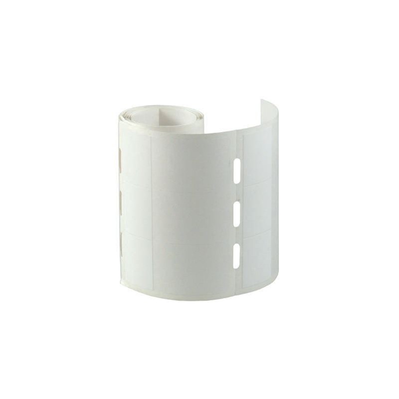 1 Reel of 2500 - HellermannTyton Helatag Transparent/White Cable Labels, 25.4mm Width, 57.1mm Height, 2500 Qty