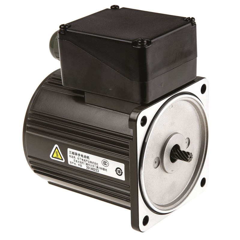1 pcs - Panasonic M9M Reversible Induction AC Motor, 40 W, 3 Phase, 4 Pole, 400 V