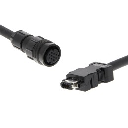 1 pcs - Omron Cable for Use with 1S Series Servo Motor, 15m Length
