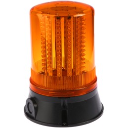 1 pcs - Moflash LED400 Series Amber Multiple Effect Beacon, 115 - 230 V ac, Surface Mount, LED Bulb, IP65