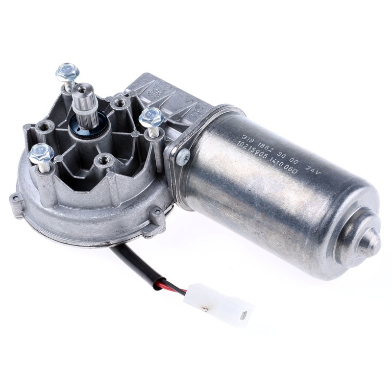 1 pcs - DOGA Brushed Geared DC Geared Motor, 40 W, 24 V dc, 9 Nm, 45 rpm, 12mm Shaft Diameter