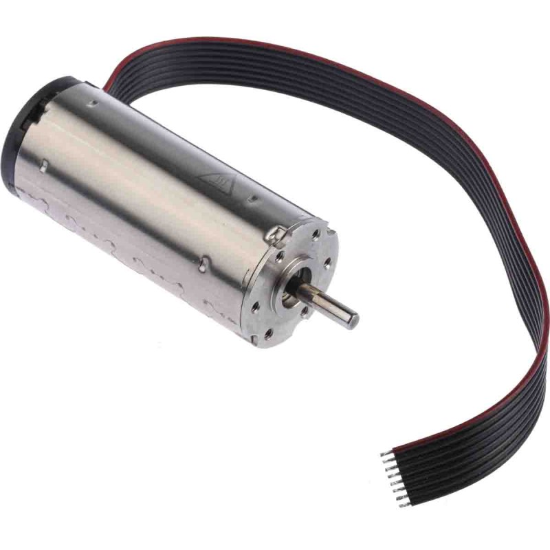 1 pcs - Faulhaber Brushless DC Motor, 17.3 W, 24 V dc, 26.2 mNm, 4870 rpm, 3mm Shaft Diameter