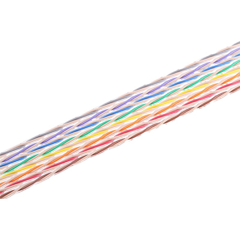 1 Reel of 30 M - 3M Twisted Ribbon Cable, 16-Way, 1.27mm Pitch, 30m Length