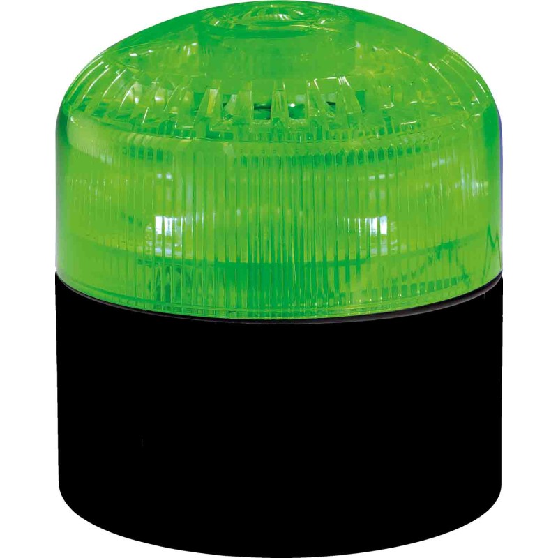 1 pcs - RS PRO Green Sounder Beacon, 12 - 24 V, IP65, Base Mount, 105dB at 1 Metre
