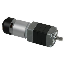 1 pcs - Micromotors Brushed Geared DC Geared Motor, 51.6 W, 24 V dc, 60 Ncm, 470 rpm, 8.2mm Shaft Diameter