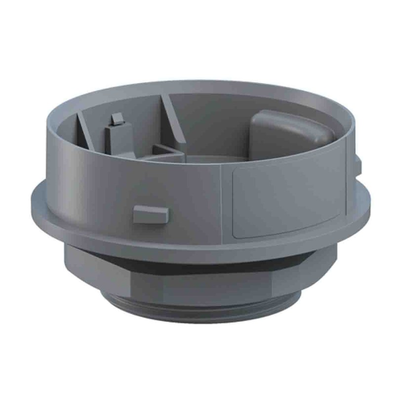 1 pcs - Werma IP66 Rated Grey Mounting Base