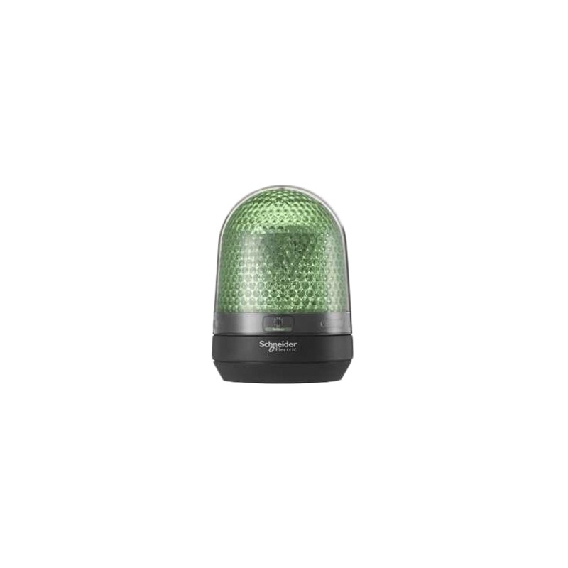 1 pcs - Schneider Electric Harmony XVR Series Green Multiple Effect Beacon, 100 - 230 V ac, Base Mount, LED Bulb, IP23,