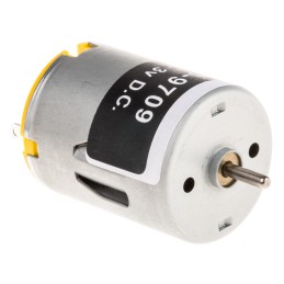 1 pcs - RS PRO Geared, 1.6 W, 1.5 - 3 V dc, 20 gcm, 7800 rpm, 2mm Shaft Diameter