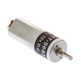 1 pcs - RS PRO Brushed Geared DC Geared Motor, 0.394 W, 12 V dc, 7 mNm, 1550 rpm, 3mm Shaft Diameter