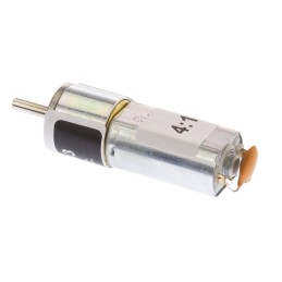 1 pcs - RS PRO Brushed Geared DC Geared Motor, 0.394 W, 12 V dc, 7 mNm, 1550 rpm, 3mm Shaft Diameter