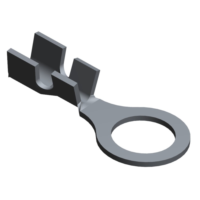 1 Reel of 4000 - TE Connectivity Uninsulated Ring Terminal, 1.4mm² to 2mm² Wire Size