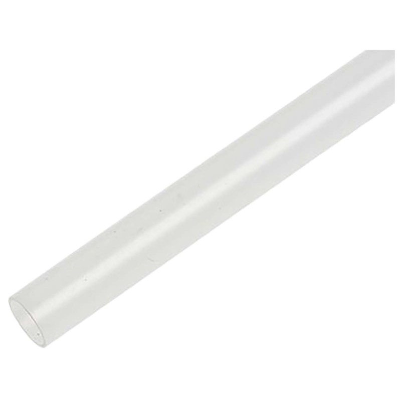 1 Reel of 50 M - HellermannTyton Halogen Free Heat Shrink Tubing, Clear 25.4mm Sleeve Dia. x 50m Length 2:1 Ratio, TF24 Series