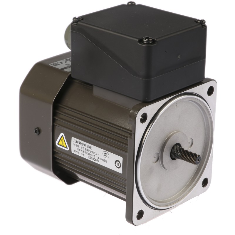 1 pcs - Panasonic M9M Reversible Induction AC Motor, 60 W, 3 Phase, 4 Pole, 400 V
