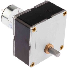 1 pcs - Crouzet Brushed Geared DC Geared Motor, 3 W, 12 V dc, 5 Nm, 8 rpm, 8mm Shaft Diameter