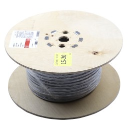 1 Reel of 50 M - RS PRO Grey 35 mm² Hook Up Wire, 7/2.52 mm, 50m