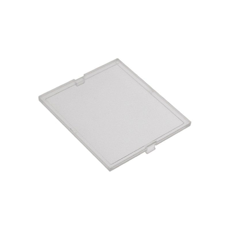 1 Bag of 10 - CAMDENBOSS Polycarbonate Cover, 5mm H, 42mm W, 32mm L for Use with CNMB DIN Rail Enclosure