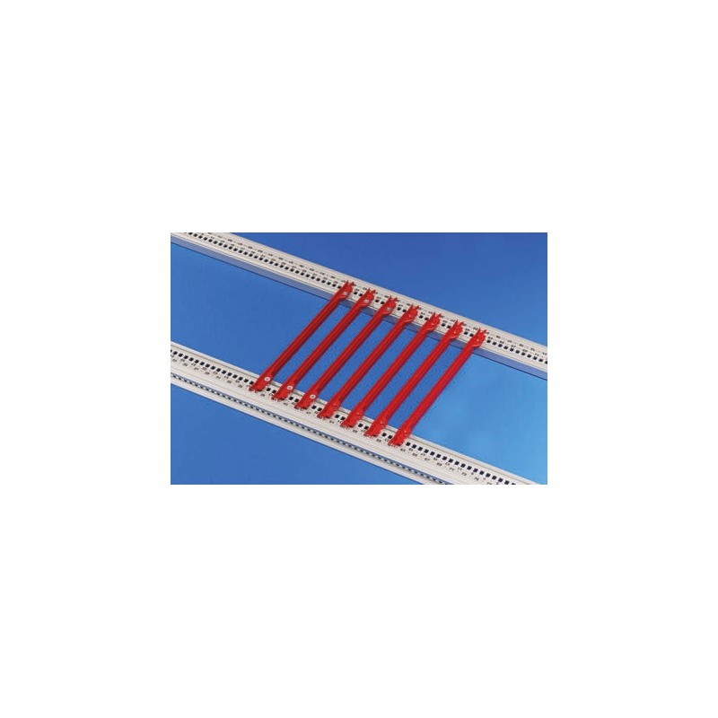 1 Bag of 10 - nVent SCHROFF Guide Rail, 160mm Depth