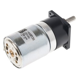 1 pcs - RS PRO Brushed Geared DC Geared Motor, 24 V dc, 40 Ncm, 86 rpm, 5.5mm Shaft Diameter