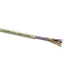 1 Reel of 50 M - Lapp Twisted Pair Data Cable, 6 Pairs, 0.25 mm², 12 Cores, 24 AWG, Screened, 50m, Grey Sheath