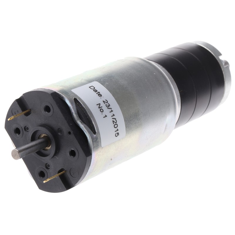 1 pcs - RS PRO Brushed Geared DC Geared Motor, 13.2 W, 24 V dc, 4.5 Nm, 63 rpm, 6mm Shaft Diameter