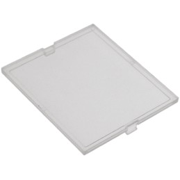 1 Bag of 10 - CAMDENBOSS Polycarbonate Cover, 5mm H, 42mm W, 85mm L for Use with CNMB DIN Rail Enclosure