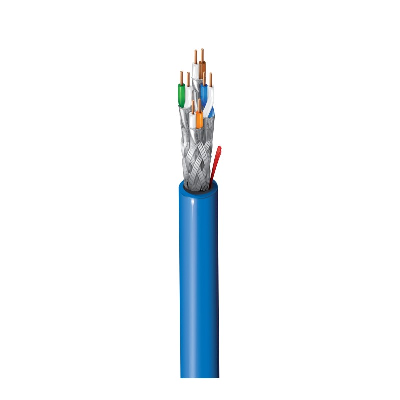 1 Reel of 500 M - Belden Cat7a Ethernet Cable, S/FTP, Grey LSZH Sheath, 500m, Low Smoke Zero Halogen (LSZH)