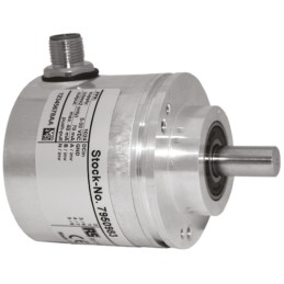 1 pcs - RS PRO Incremental Incremental Encoder, 5000 ppr, HTL Inverted Signal, Solid Type, 10mm Shaft