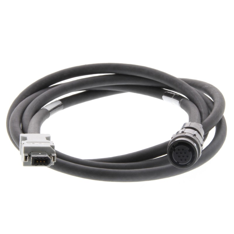 1 pcs - Omron Cable for Use with G5 Series Servo Motor, 10m Length