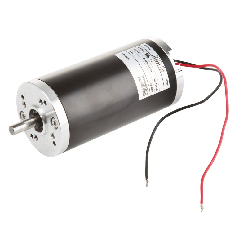 1 pcs - Crouzet Brushed DC Motor, 209 W, 24 V dc, 290 mNm, 3430 rpm, 8mm Shaft Diameter