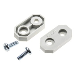 1 Bag of 4 - Fibox Polycarbonate Wall Bracket for Use with CAB PC/ABS Cabinet