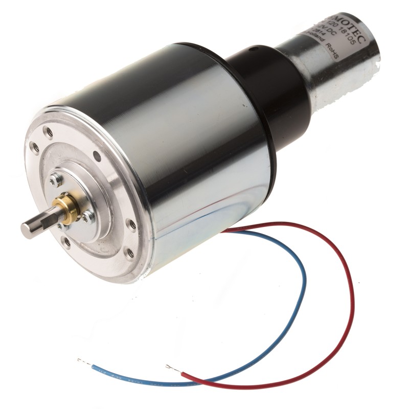 1 pcs - RS PRO 24 - 30 V 30 W Servo Motor, 1600 rpm, 36 Ncm Max Output Torque, 6mm Shaft Diameter