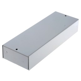 1 Box of 1 - RS PRO Grey Cold Rolled Steel Instrument Case, 230 x 80 x 40mm