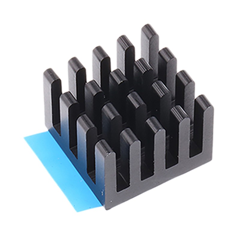 1 Bag of 5 - Heatsink, 10.5K/W, 27 x 27 x 25mm, Adhesive Foil